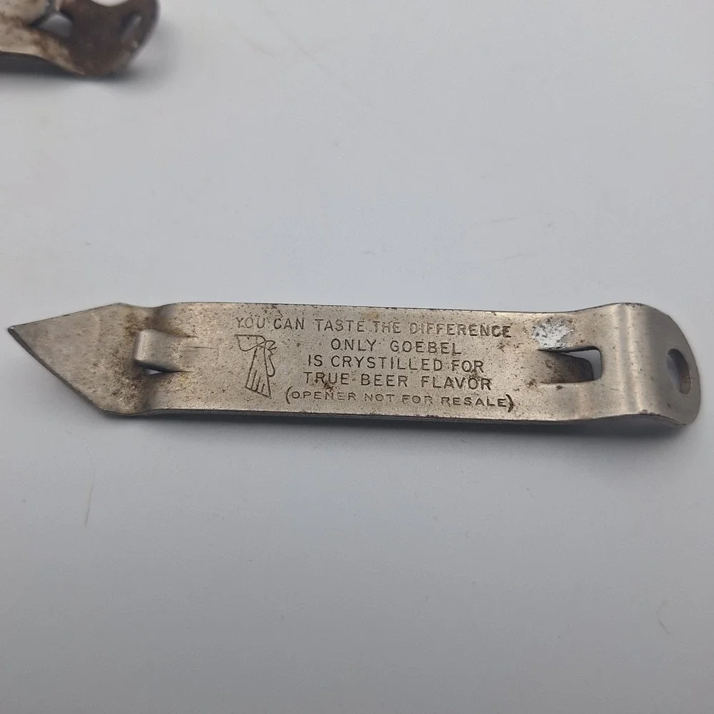 Vintage Coca Cola Goebel Drewrys Beer Can‎ Bottle Openers Lot 7 Collectible